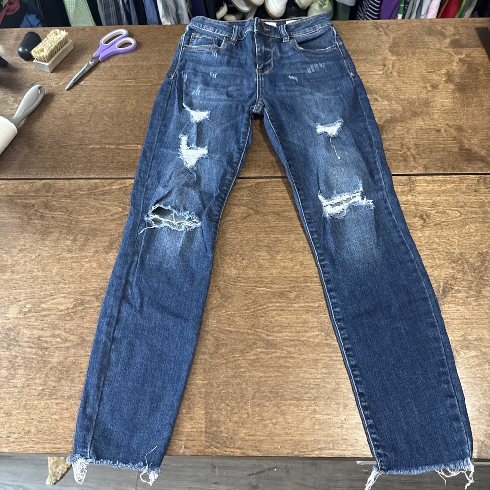 Eunina jeans Clara, high-rise, skinny, crop jeans size 1